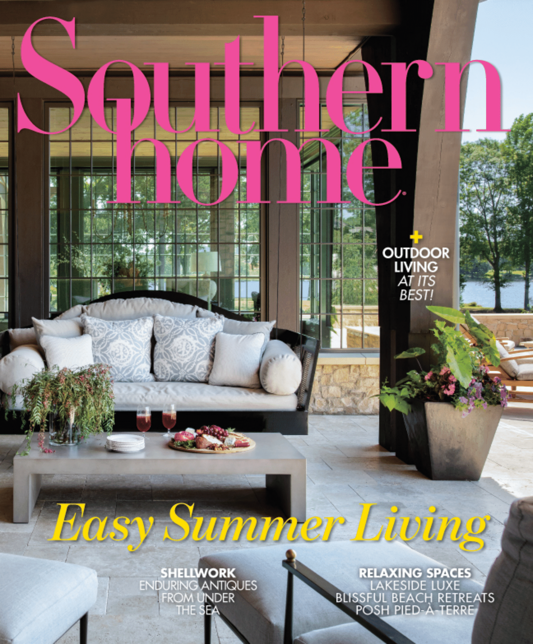 July | August 2022 digital/print issue of Southern Home Magazine: Featuring Marnie...